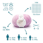 ggh Sportlife | Schurwolle | 80m/50g | 005 - Rosa - Rebecca - Online.de
