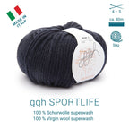 ggh Sportlife | Schurwolle | 80m/50g | 009 - Marine - Rebecca - Online.de