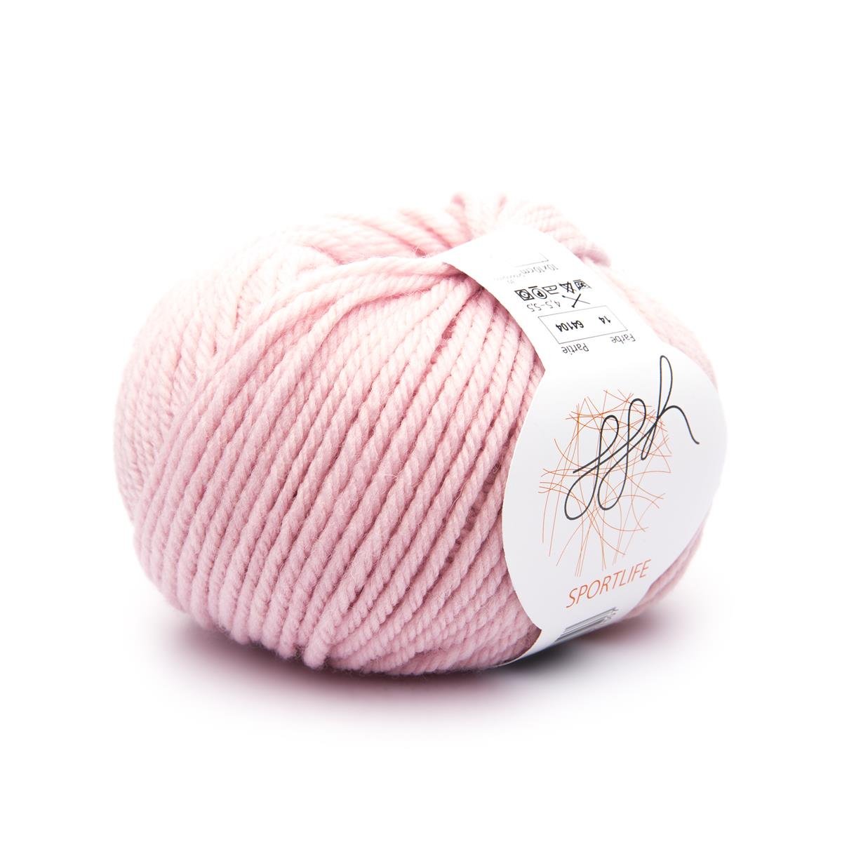 ggh Sportlife | Schurwolle | 80m/50g | 014 - Rosé - Rebecca - Online.de