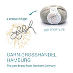 ggh Sportlife | Schurwolle | 80m/50g | 021 - Helles Beige - Rebecca - Online.de