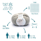 ggh Sportlife | Schurwolle | 80m/50g | 021 - Helles Beige - Rebecca - Online.de