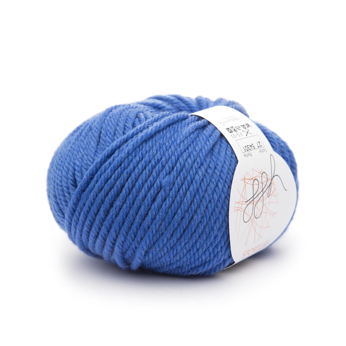ggh Sportlife | Schurwolle | 80m/50g | 027 - Saphirblau - Rebecca - Online.de