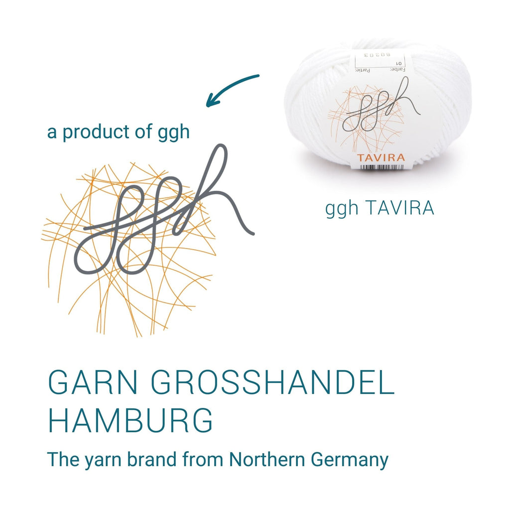 ggh Tavira | 100% Baumwolle | 80m/50g | 010 - Cremeweiß - Rebecca - Online.de