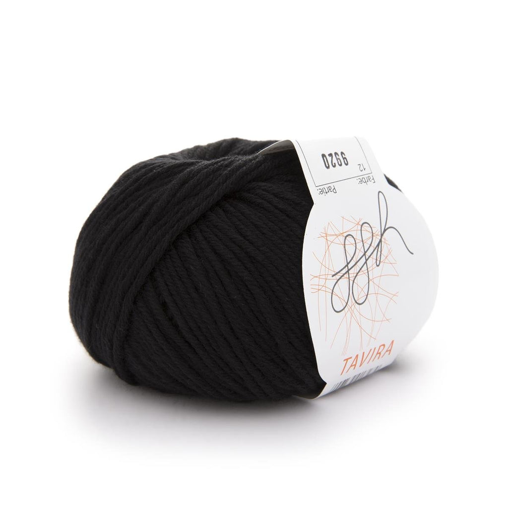 ggh Tavira | 100% Baumwolle | 80m/50g | 012 - Schwarz - Rebecca - Online.de