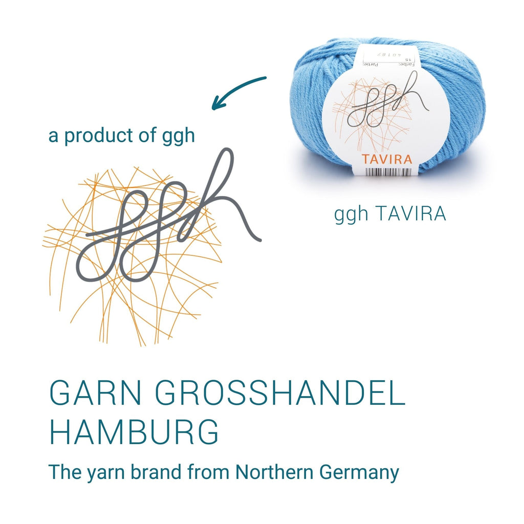 ggh Tavira | 100% Baumwolle | 80m/50g | 015 - Aqua - Rebecca - Online.de