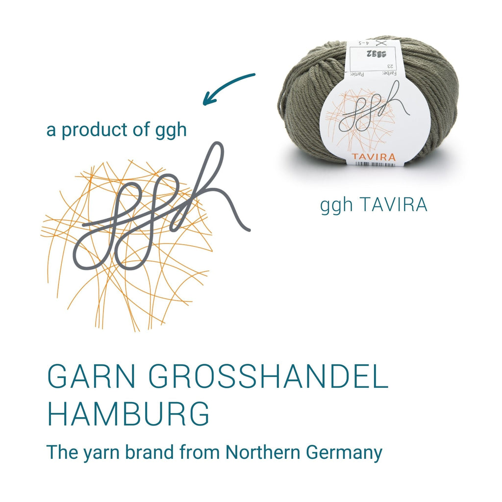 ggh Tavira | 100% Baumwolle | 80m/50g | 023 - Khaki - Rebecca - Online.de