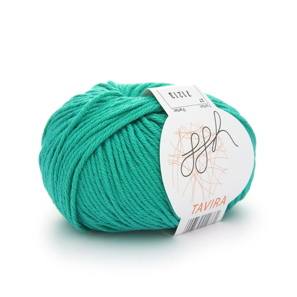 ggh Tavira | 100% Baumwolle | 80m/50g | 027 - Chromgrün - Rebecca - Online.de