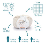ggh Tavira | 100% Baumwolle | 80m/50g | 032 - Hellbeige - Rebecca - Online.de
