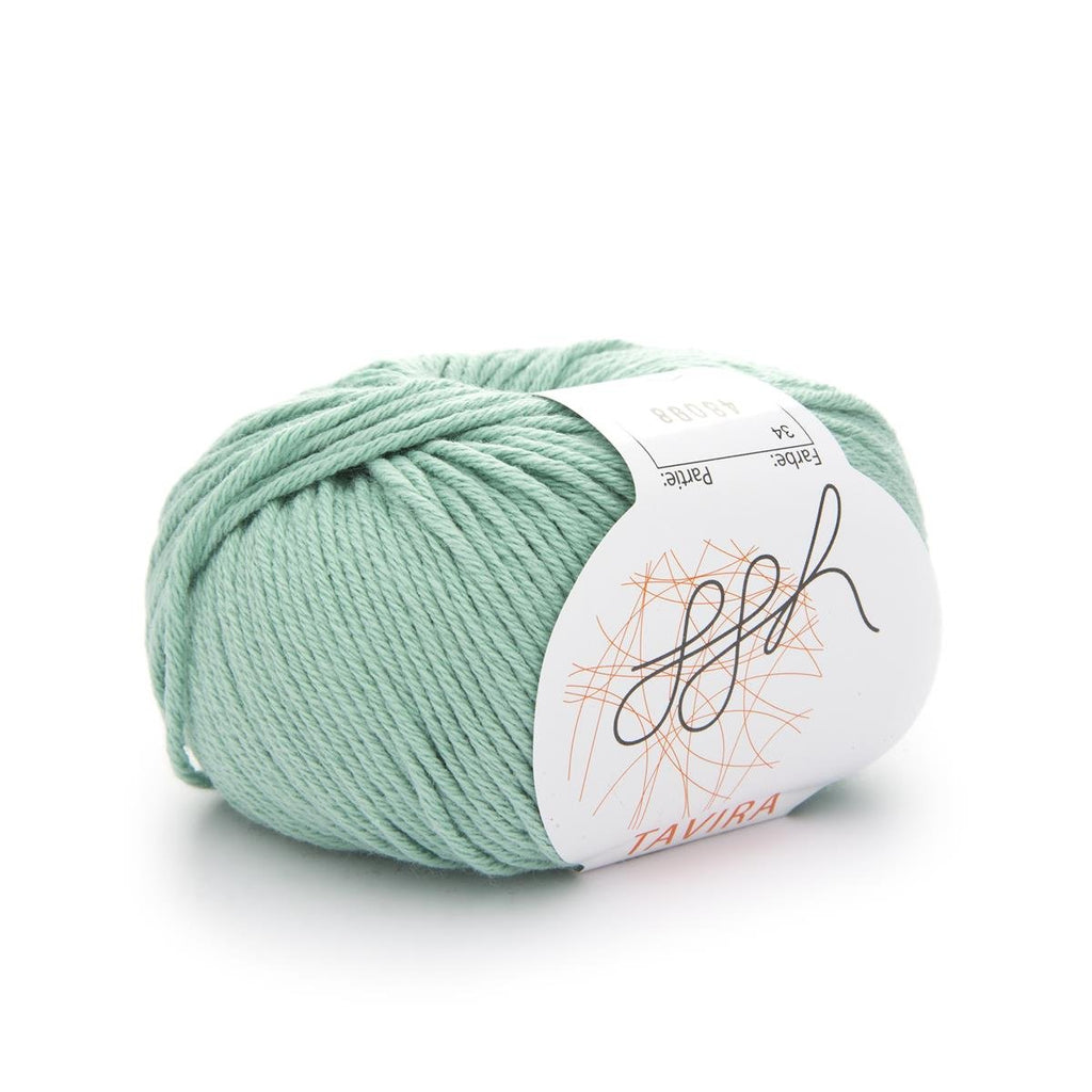 ggh Tavira | 100% Baumwolle | 80m/50g | 034 - Blassgrün - Rebecca - Online.de