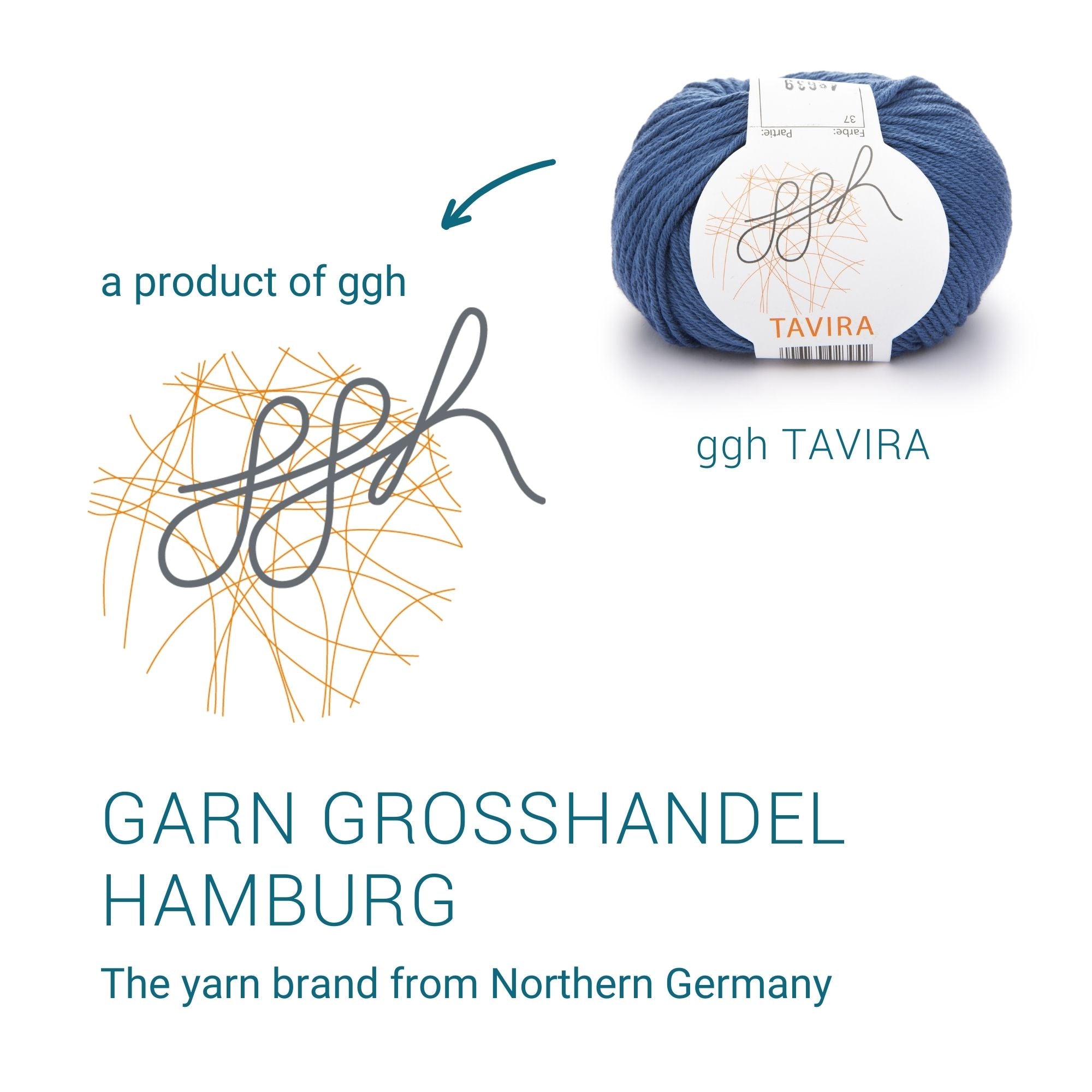 ggh Tavira | 100% Baumwolle | 80m/50g | 037 - Weiches Indigo - Rebecca - Online.de