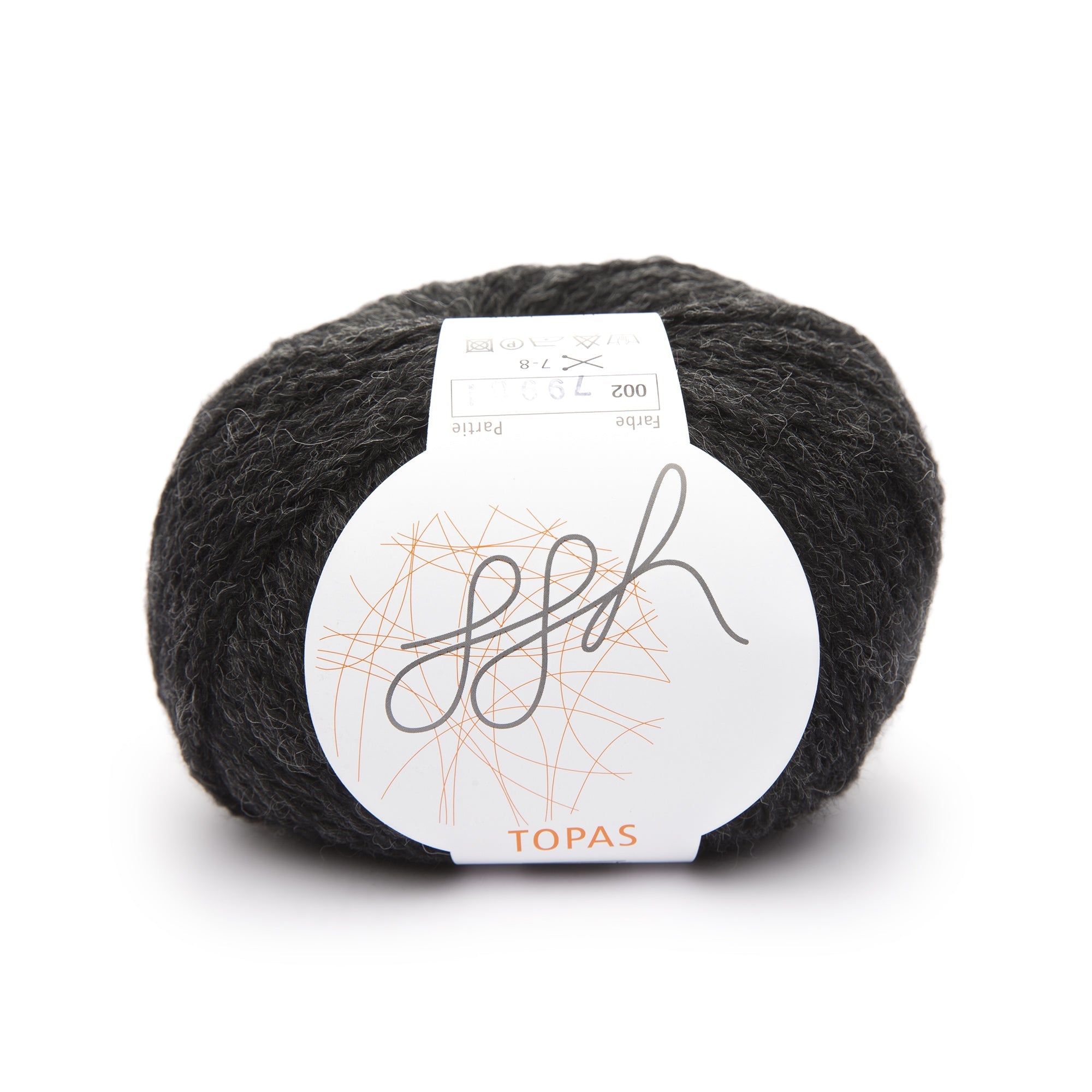 ggh Topas | thick wool for Norwegian patterns | 002 - Anthracite ...