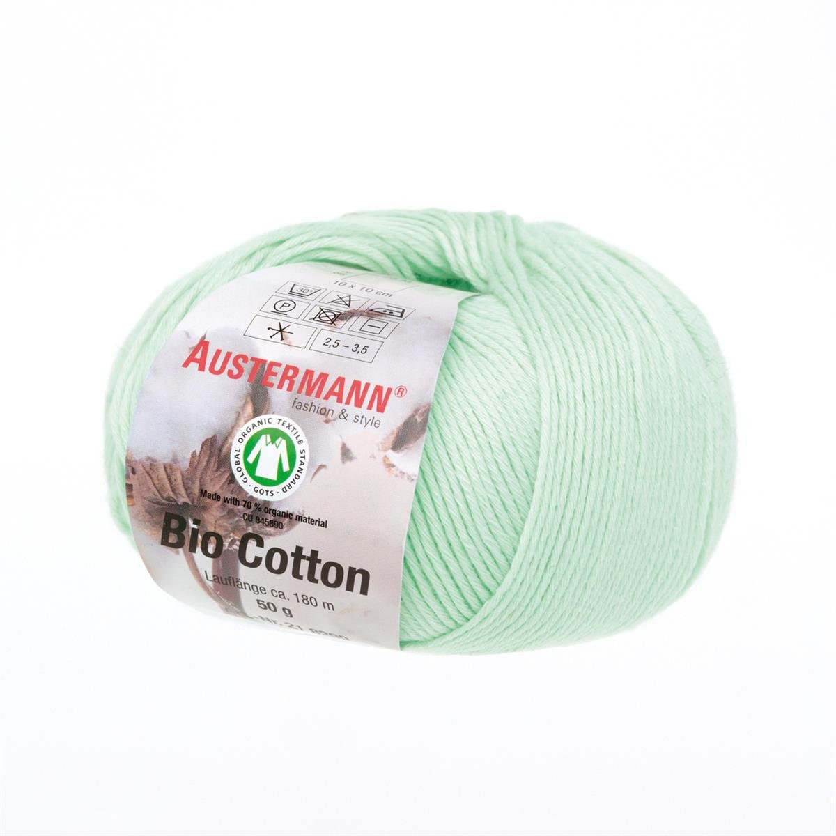 Gots Bio Cotton Uni | 180 M - 50 G | 08 - Mint - Rebecca - Online.de