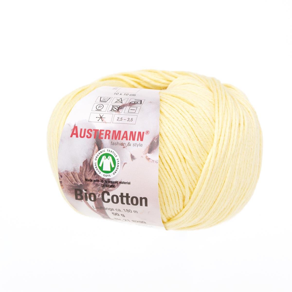 Gots Bio Cotton Uni | 180 M - 50 G | 12 - Mimose - Rebecca - Online.de