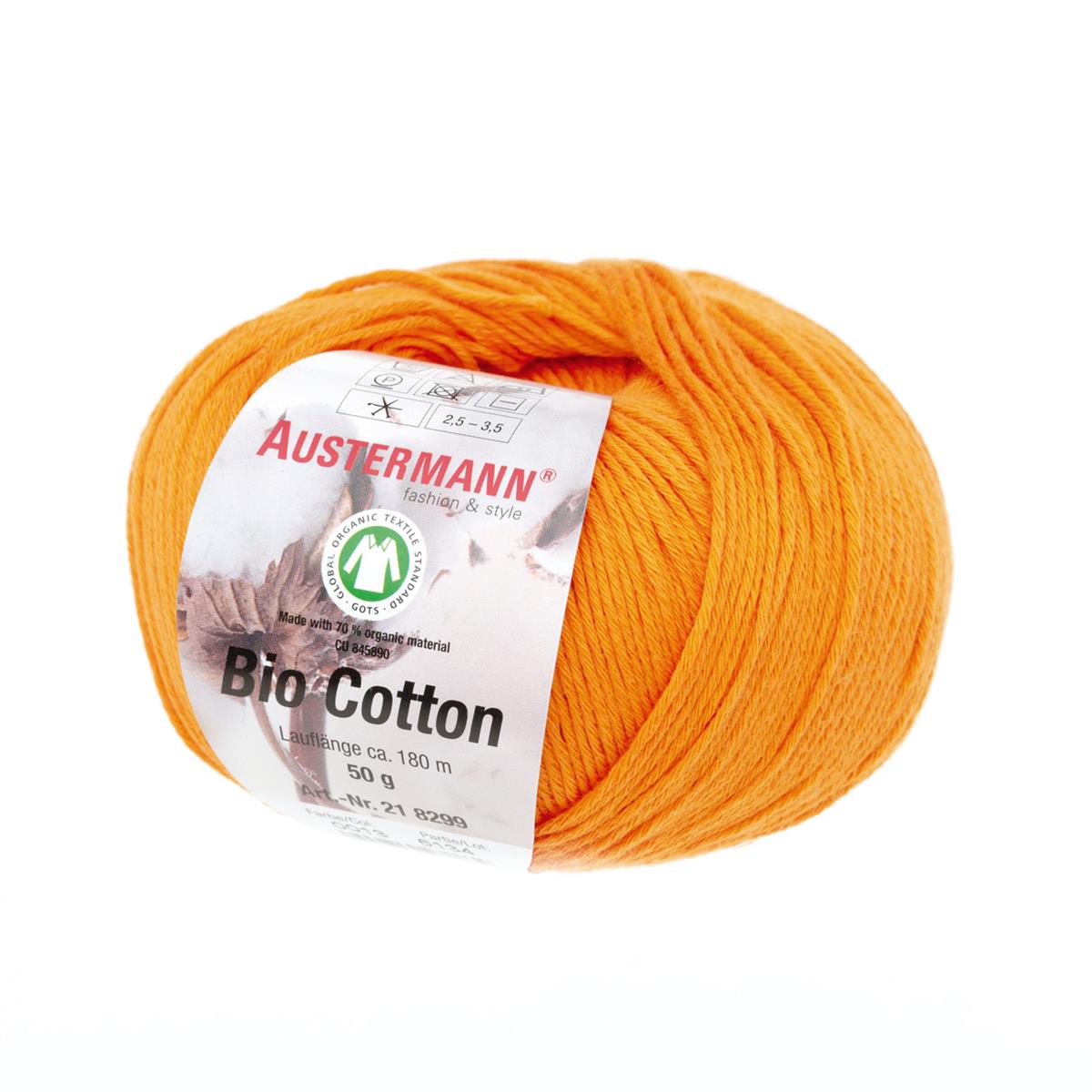 Gots Bio Cotton Uni | 180 M - 50 G | 13 - Orange - Rebecca - Online.de