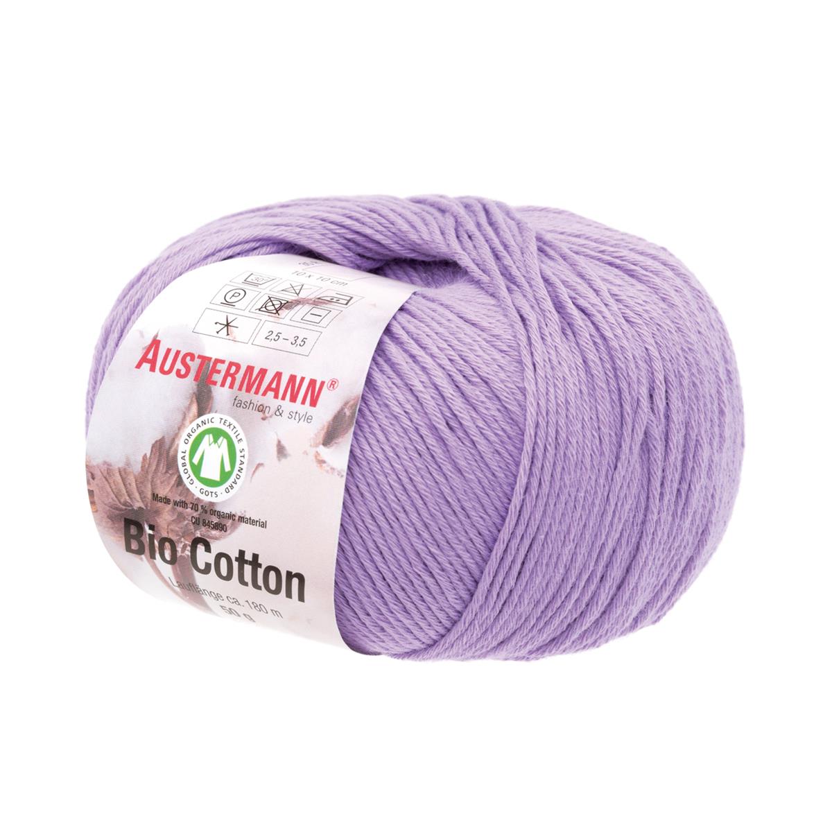 Gots Bio Cotton Uni | 180 M - 50 G | 16 - Flieder - Rebecca - Online.de