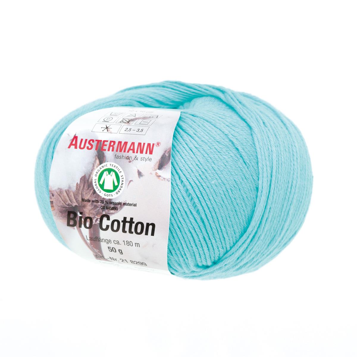 Gots Bio Cotton Uni | 180 M - 50 G | 18 - Aqua - Rebecca - Online.de