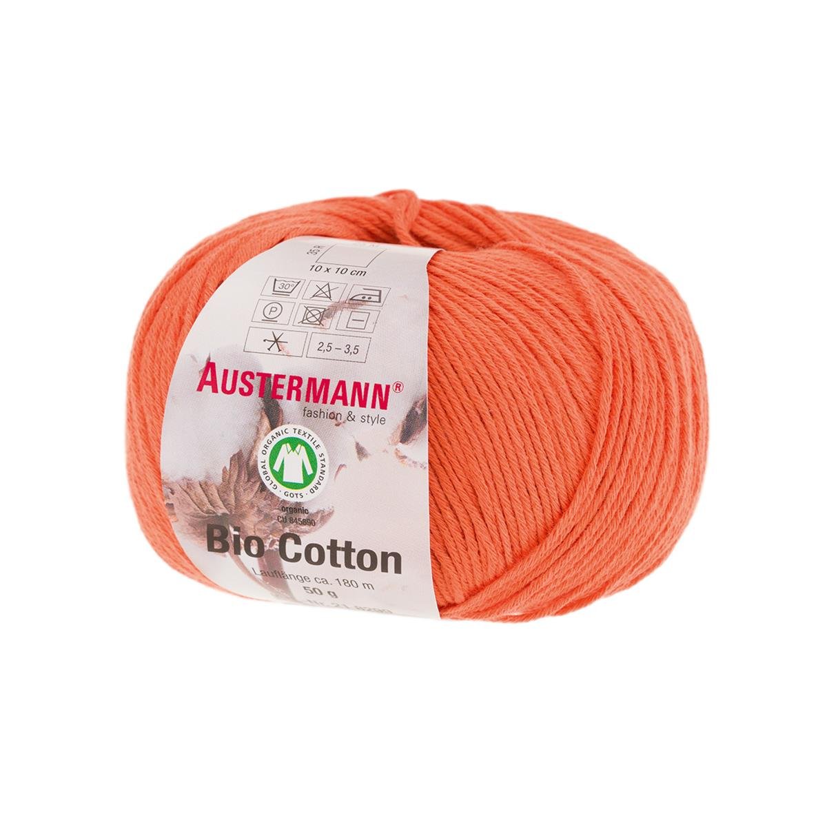 Gots Bio Cotton Uni | 180 M - 50 G | 22 - Mandarine - Rebecca - Online.de