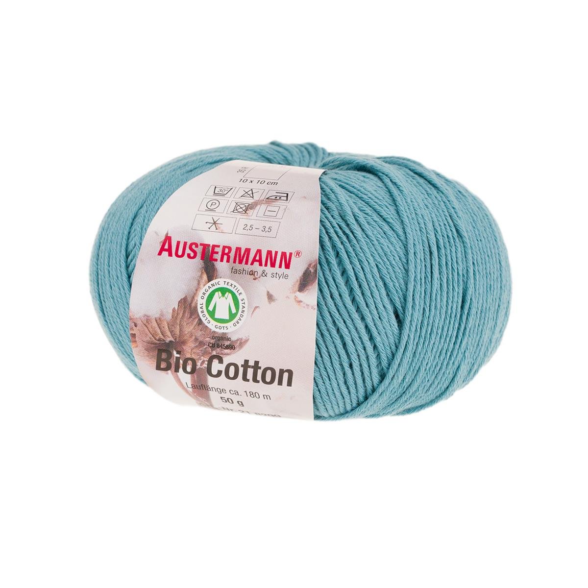 Gots Bio Cotton Uni | 180 M - 50 G | 25 - Fjord - Rebecca - Online.de