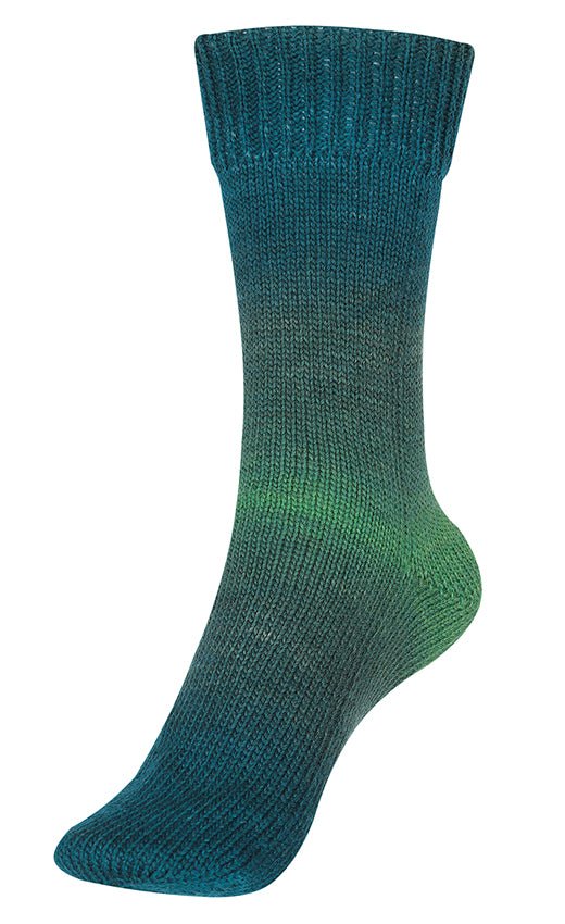 Gots Step Merino 4 Exp Color | 400 M - 100 G | 08 - Smaragd - Rebecca - Online.de