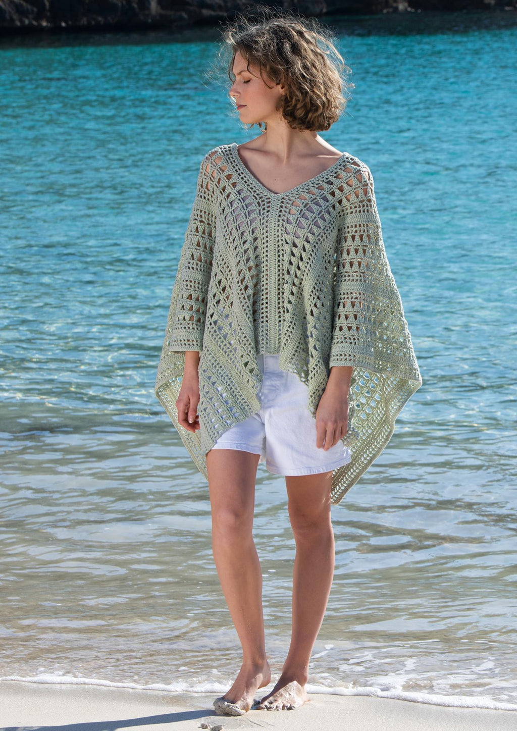 Häkelponcho Ibiza - Rebecca - Online.de