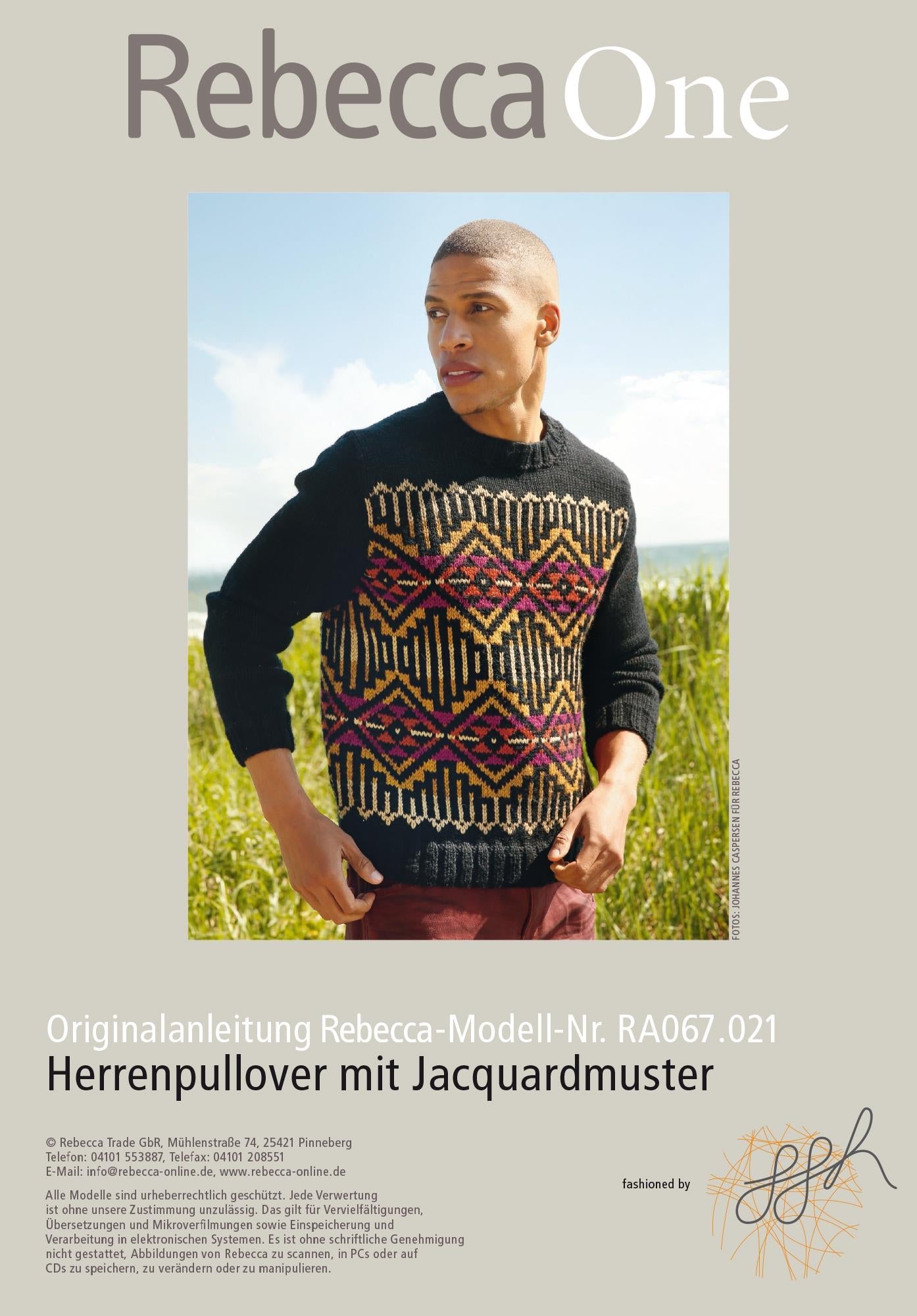 Herrenpullover mit Jacquardmuster - Rebecca - Online.de