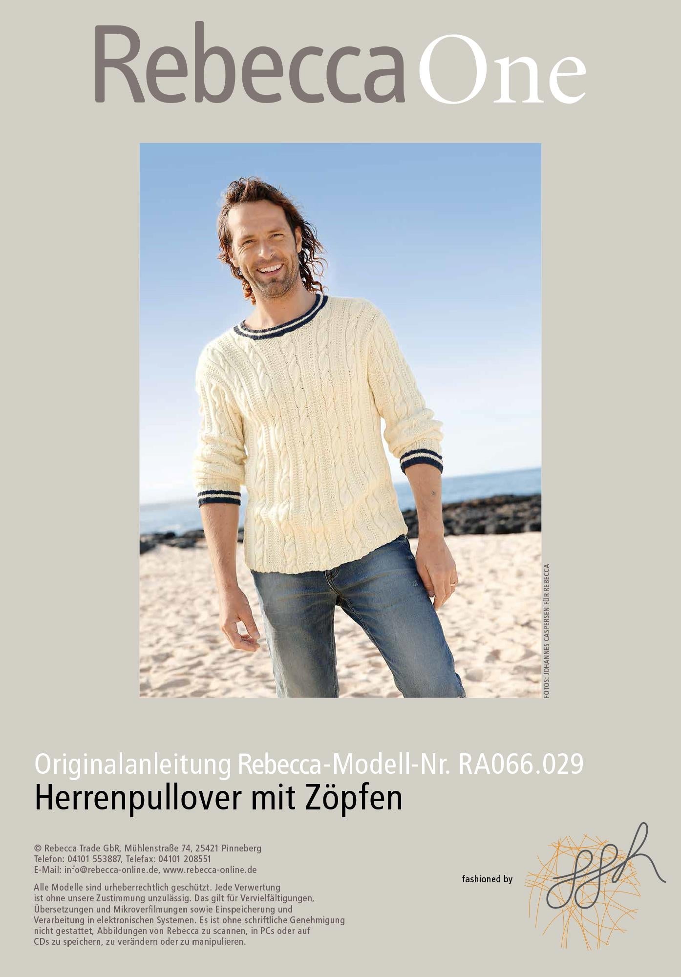 Herrenpullover mit Zöpfen - Rebecca - Online.de