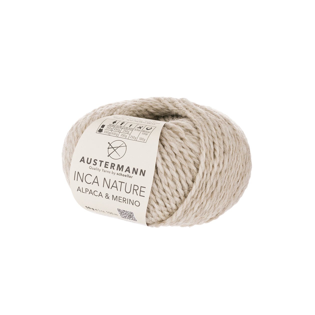 Inca Nature | Alpaka & Merino | 02 - Beige meliert - Rebecca - Online.de