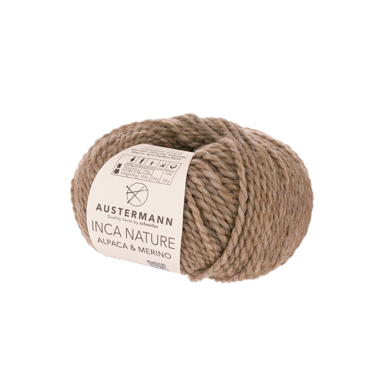 Inca Nature | Alpaka & Merino | 03 - Braun meliert - Rebecca - Online.de