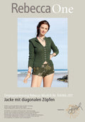 Jacke mit diagonalen Zöpfen - Rebecca - Online.de