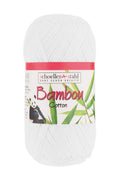 BAMBOU COTTON 100G | Farbe 01 - WEISS