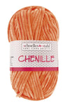 CHENILLE Wolle | 100g | Farbe 04 - Orange