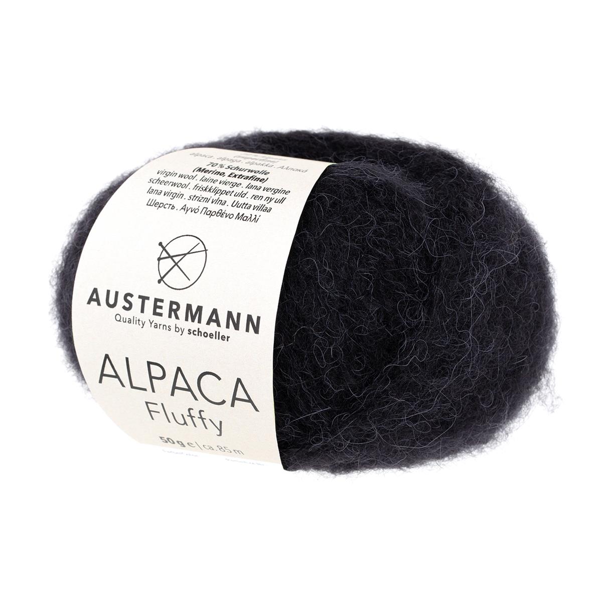 Alpaca Fluffy | 85 M - 50 G | 02 - Schwarz