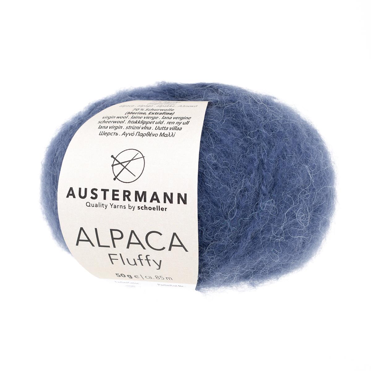 Alpaca Fluffy | 85 M - 50 G | 04 - Blau