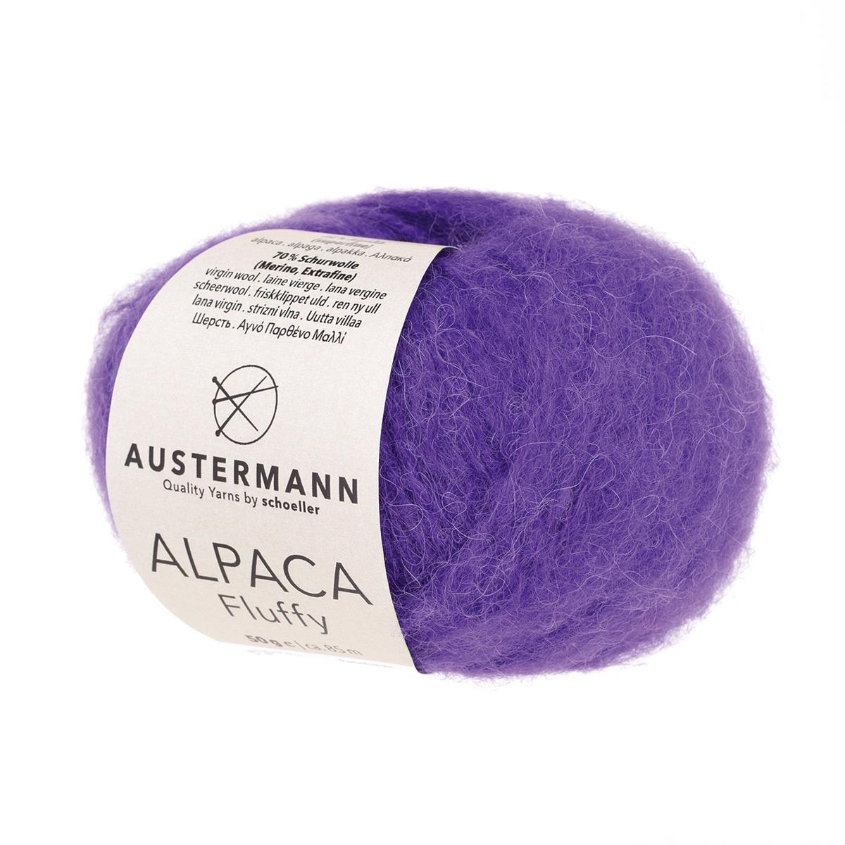 Alpaca Fluffy | 85 M - 50 G | 13 - Lila