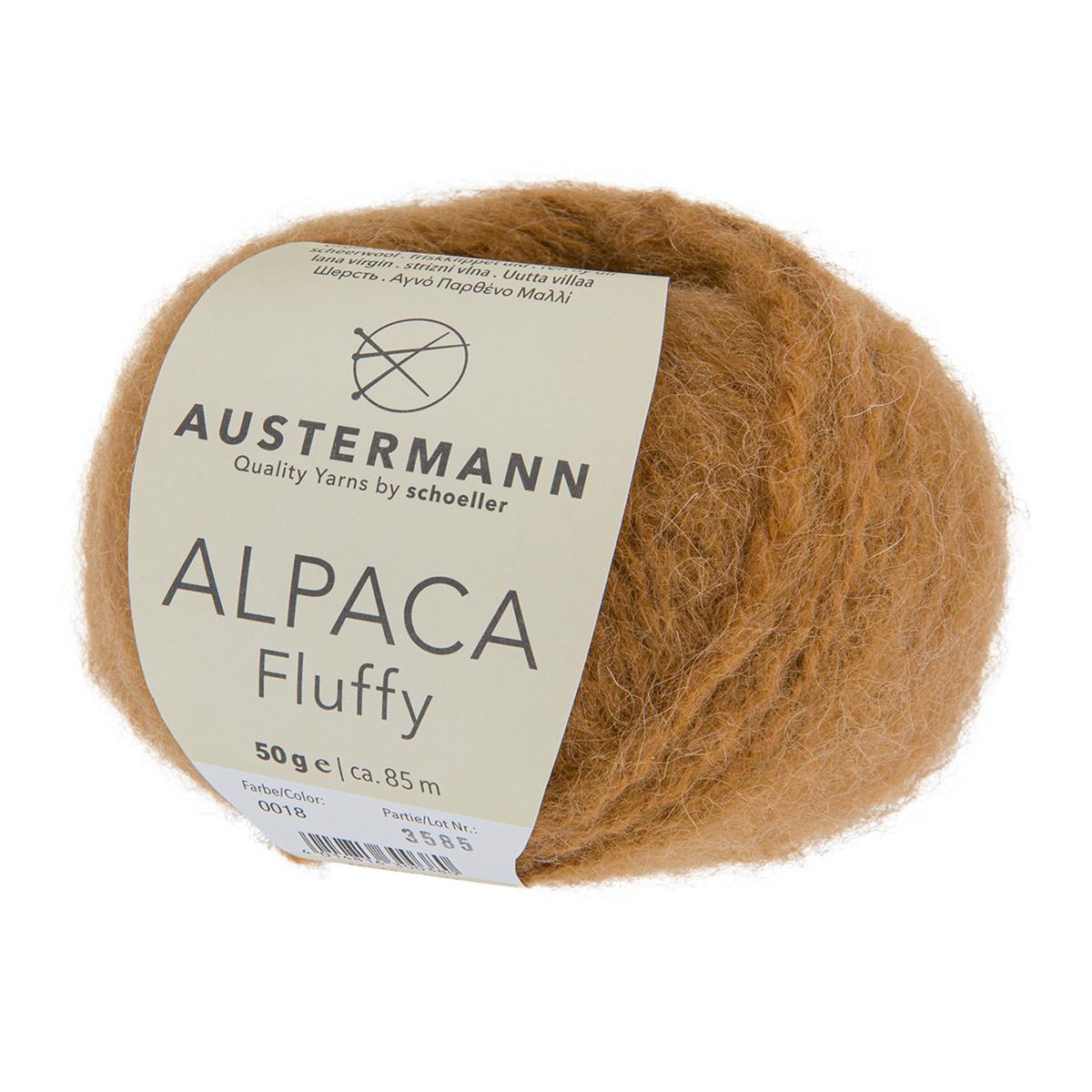Alpaca Fluffy | 85 M - 50 G | 18 - Camel