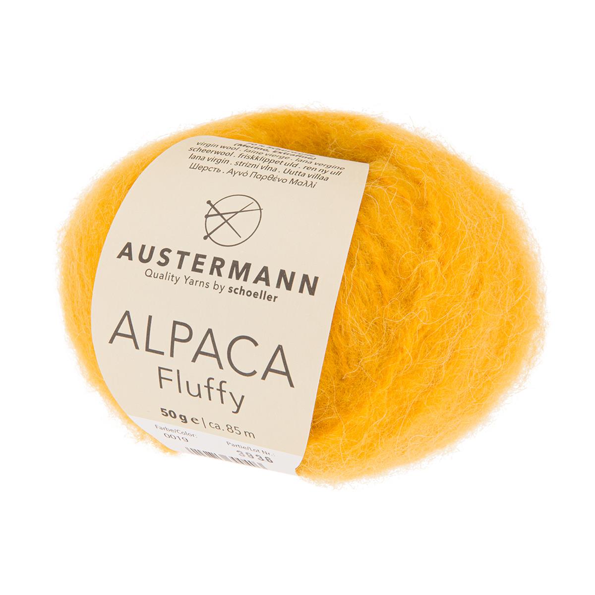 Alpaca Fluffy | 85 M - 50 G | 19 - Honig