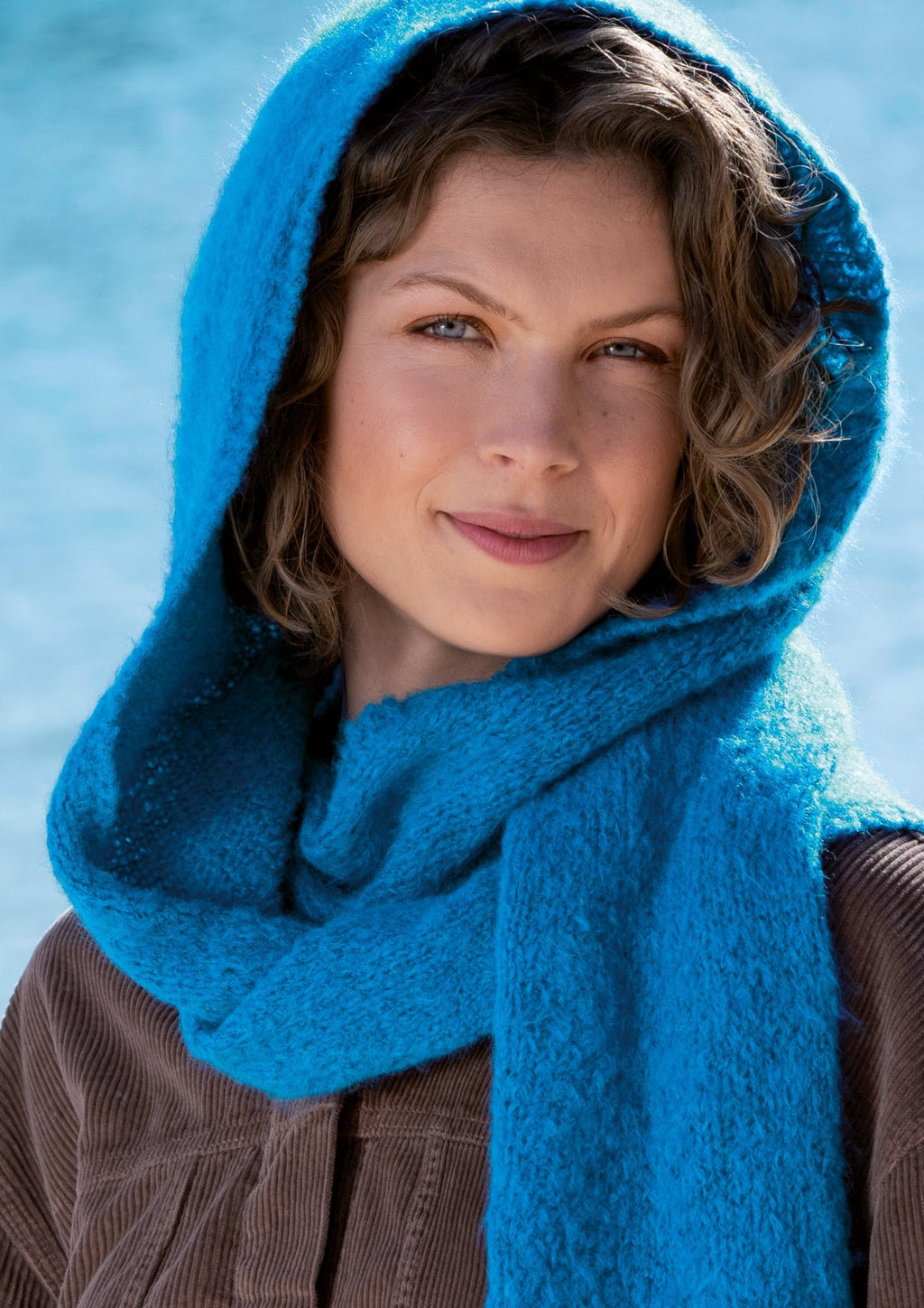 Kapuzenschal Azzurro - rebecca - online.de