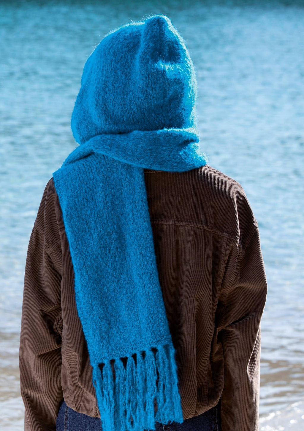 Kapuzenschal Azzurro - rebecca - online.de