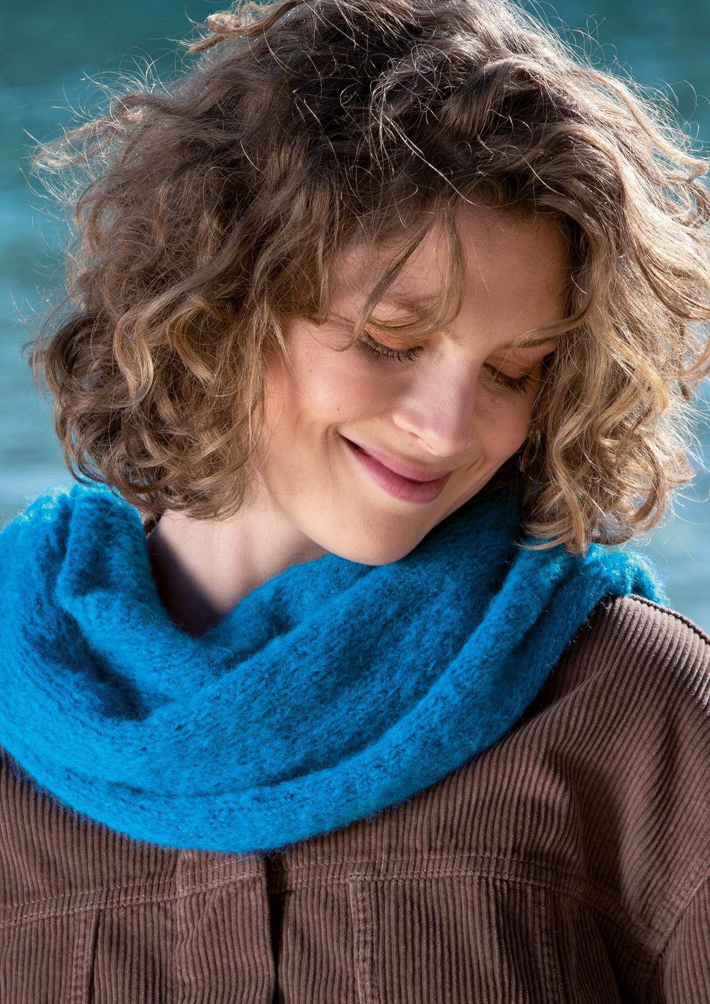 Kapuzenschal Azzurro - rebecca - online.de