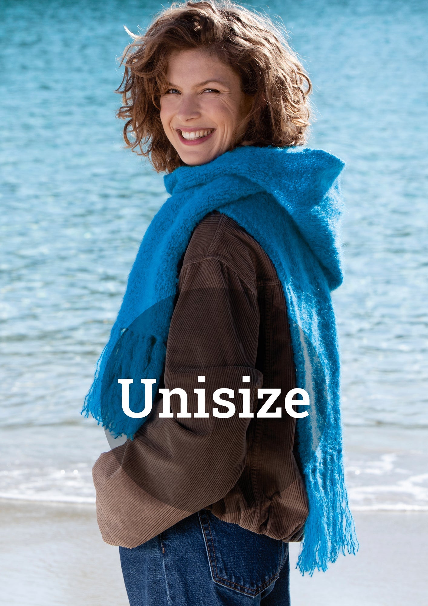 Kapuzenschal Azzurro - rebecca - online.de