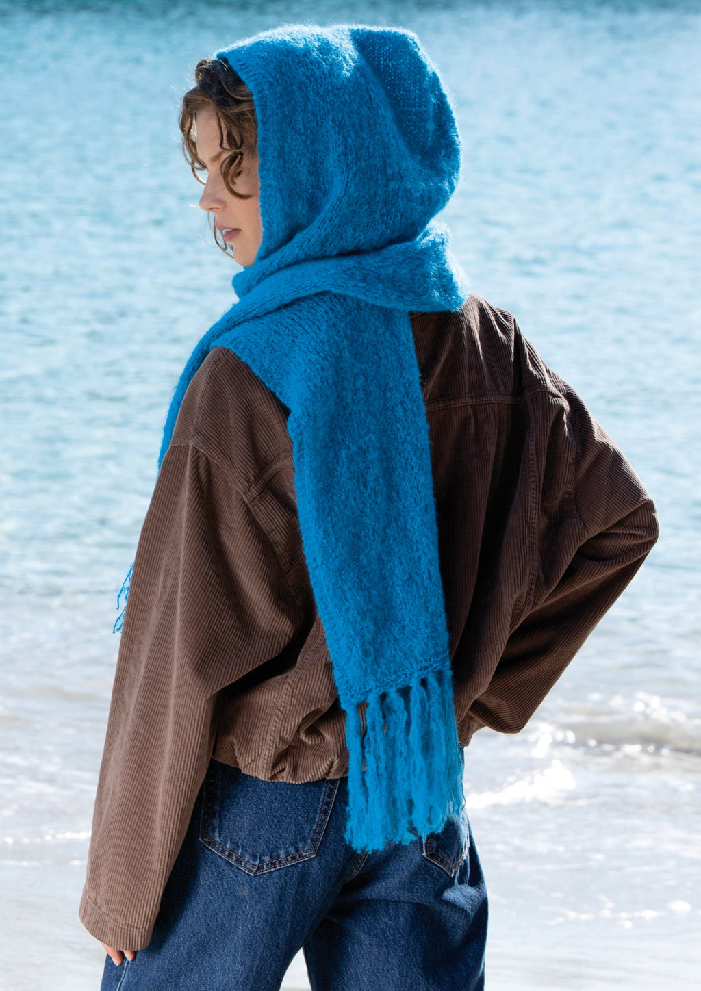 Kapuzenschal Azzurro - rebecca - online.de