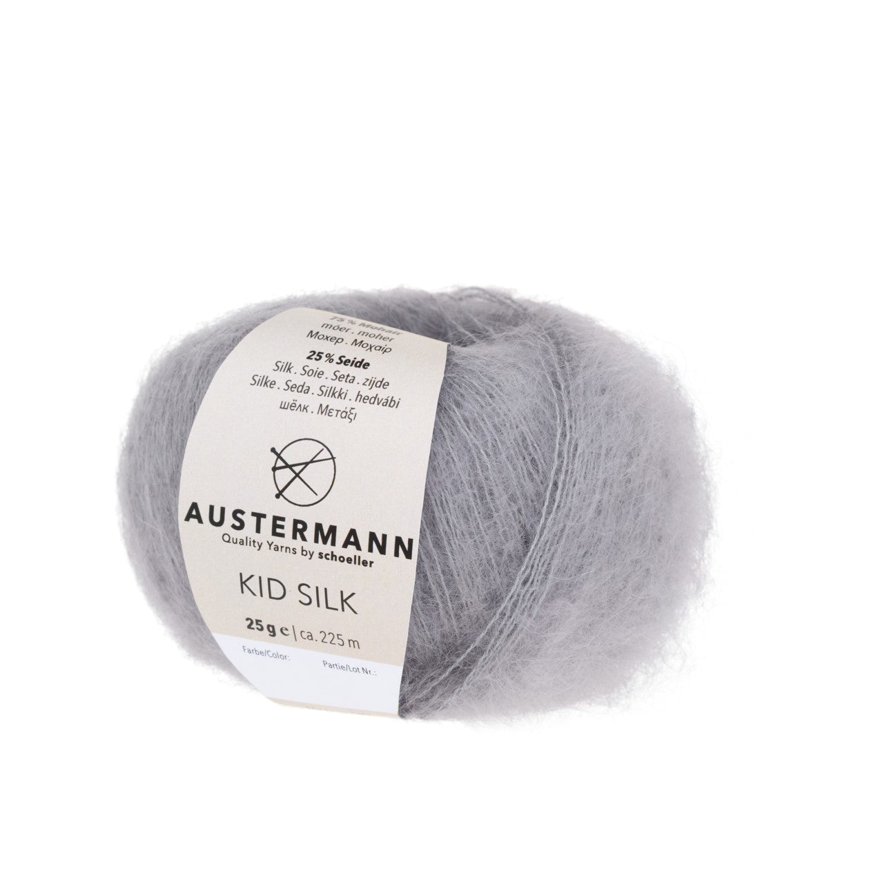 Kid Silk | 225 M - 25 G | 18 - Silber - Rebecca - Online.de