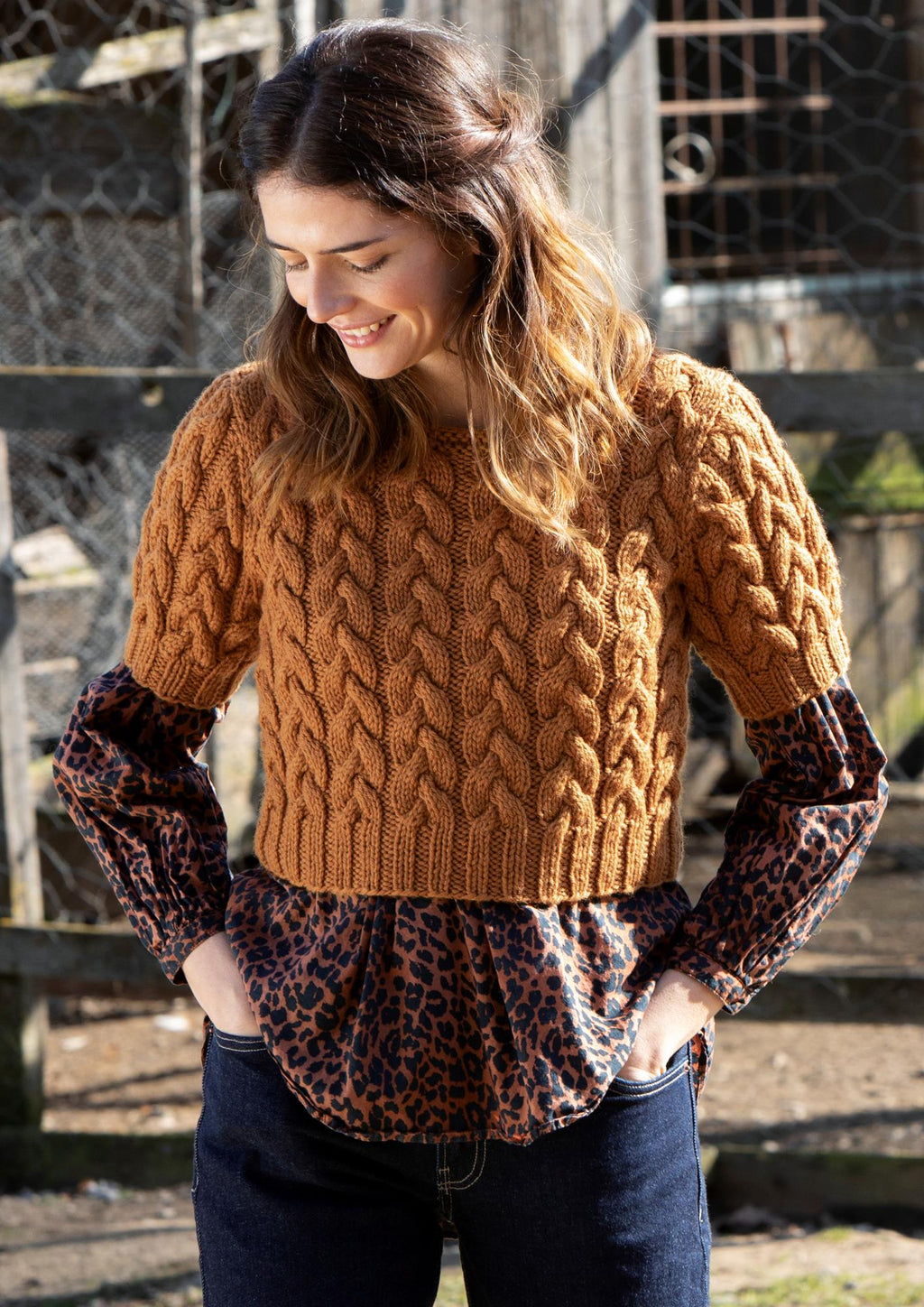 Kurzarmpulli Zopfen - Rebecca - Online.de