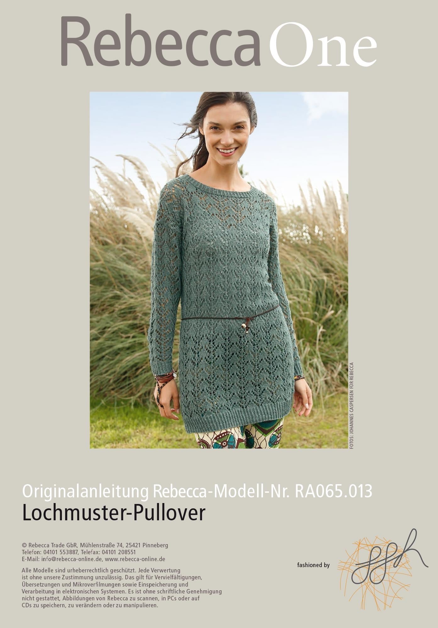 Langer Lochmuster - Pullover - Rebecca - Online.de