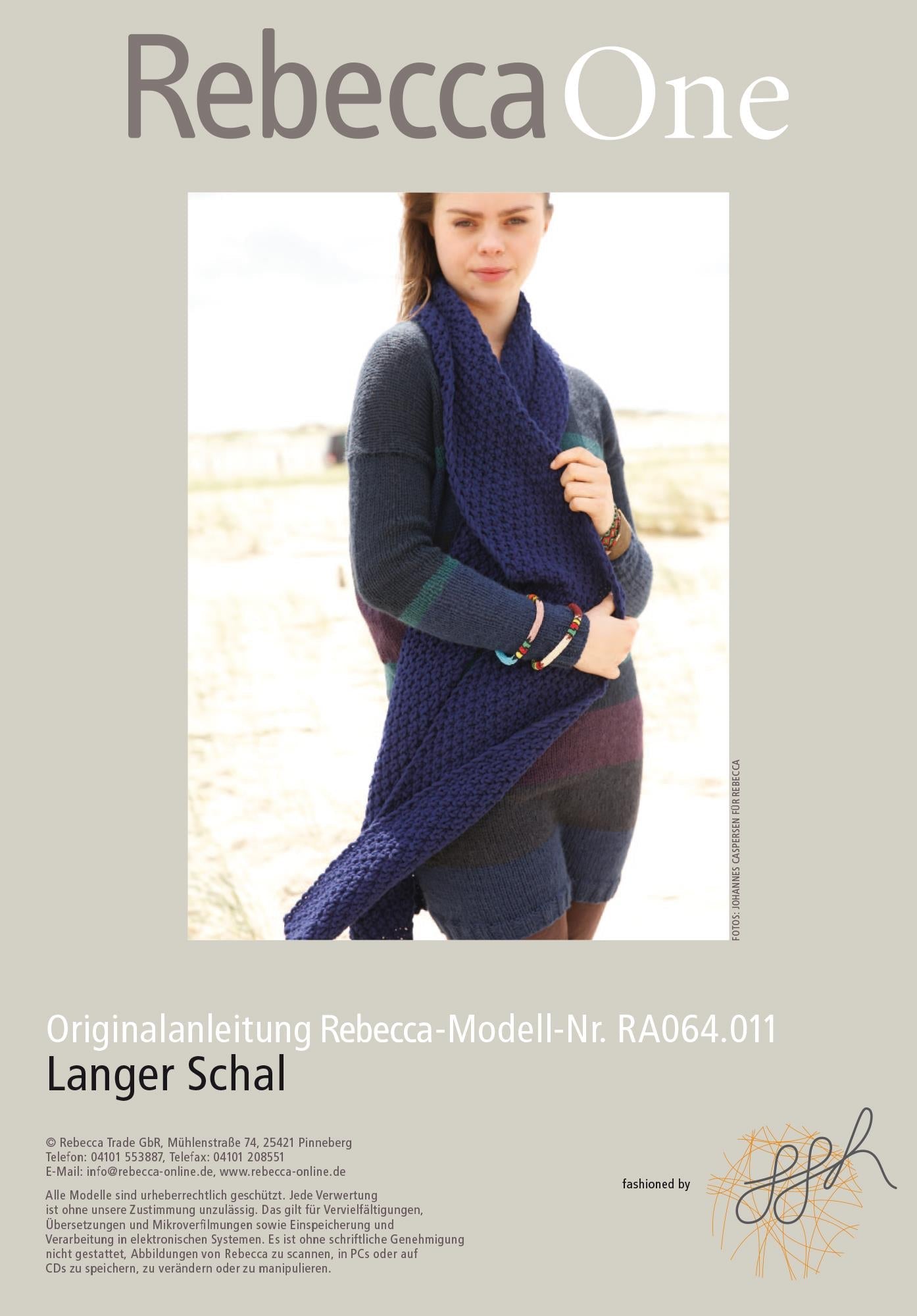Langer Schal - Rebecca - Online.de