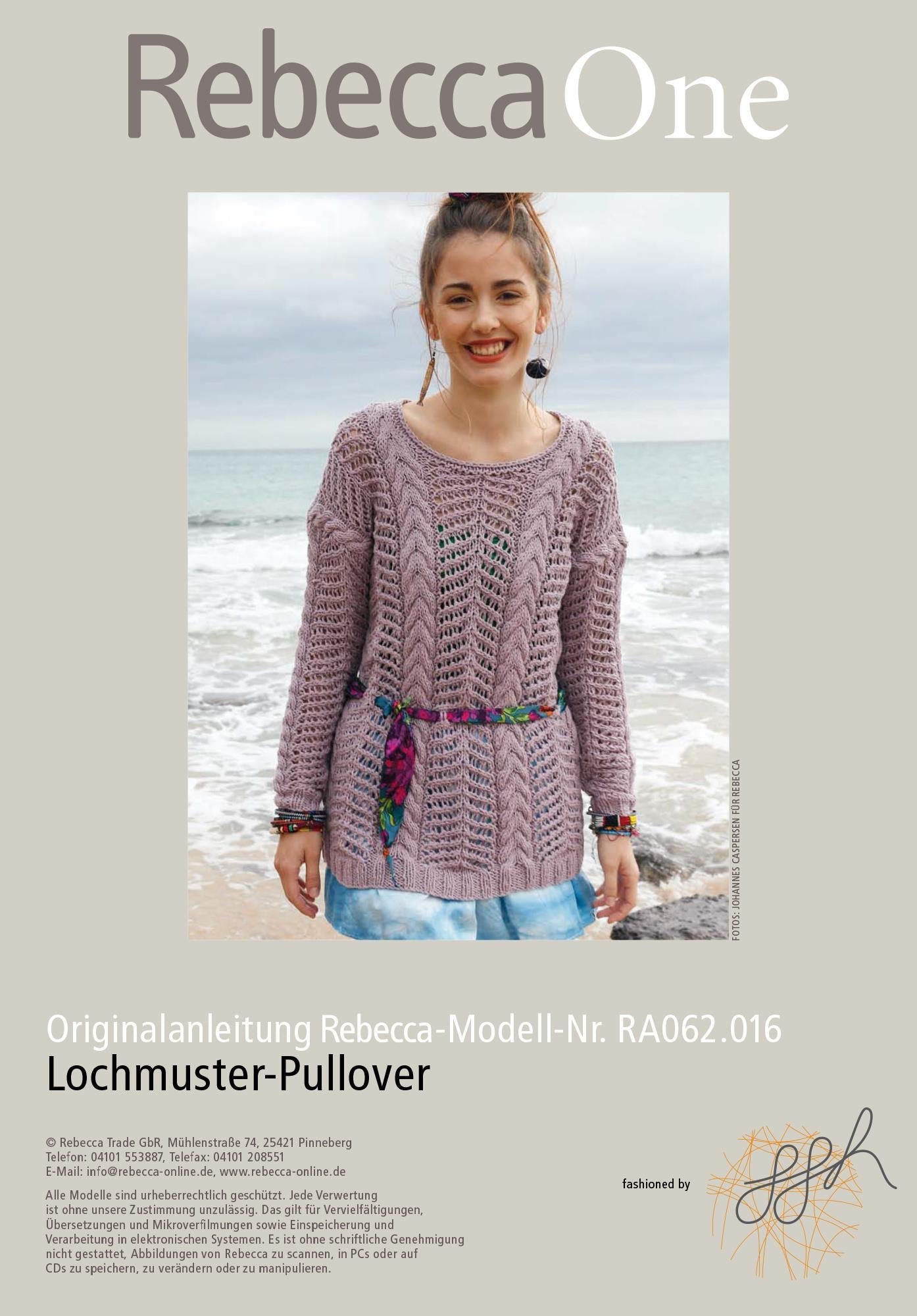 Lochmuster - Pullover - Rebecca - Online.de