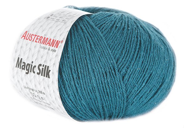 Magic Silk Uni | 200 M - 50 G | 07 - Petrol - Rebecca - Online.de