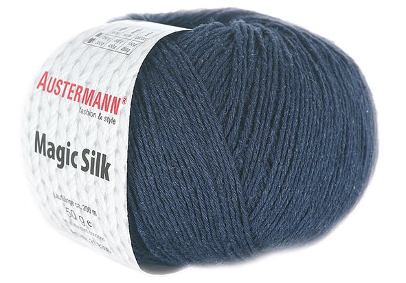 Magic Silk Uni | 200 M - 50 G | 09 - Marine - Rebecca - Online.de