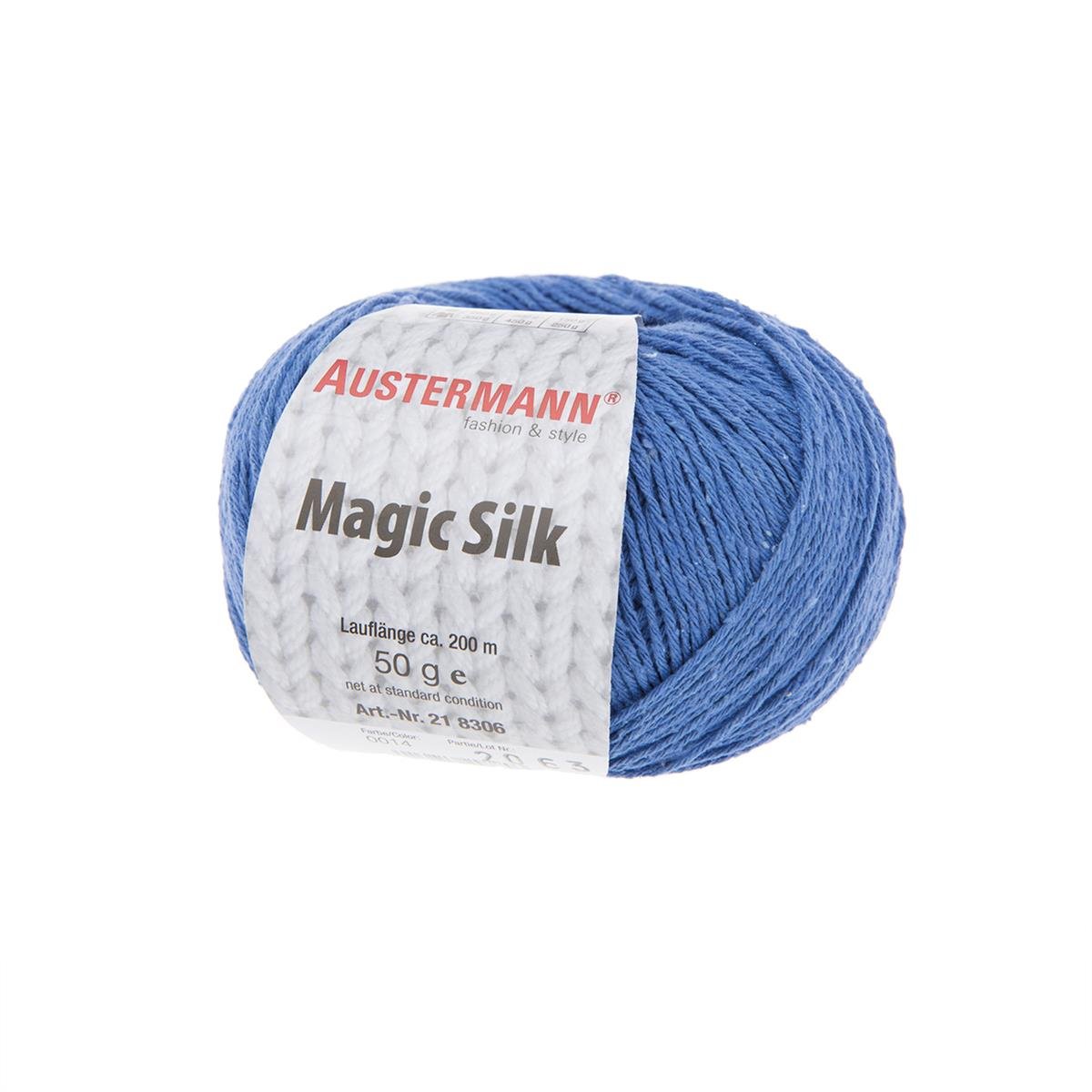 Magic Silk Uni | 200 M - 50 G | 14 - Blau - Rebecca - Online.de