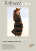 Mantel mit Musterstreifen | rebecca - online.de